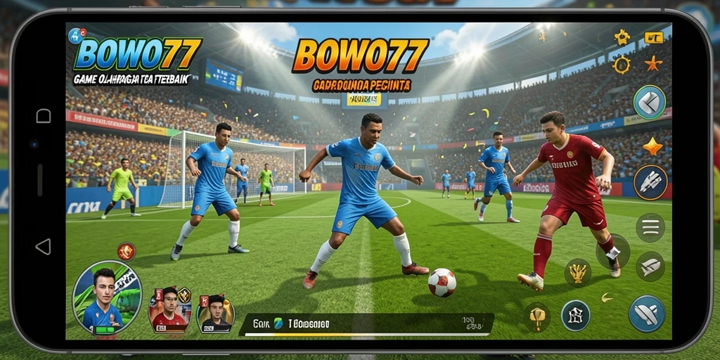 Tangkapan layar utama dari gameplay menarik BOWO77.
