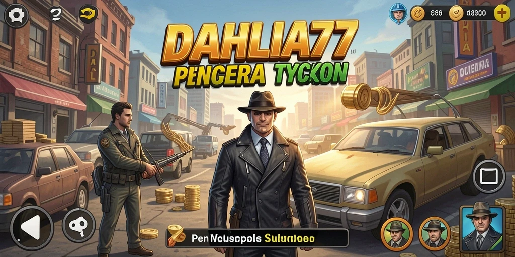 Gameplay Tycoon yang mengasyikkan di DAHLIA77 dengan berbagai pilihan bisnis.