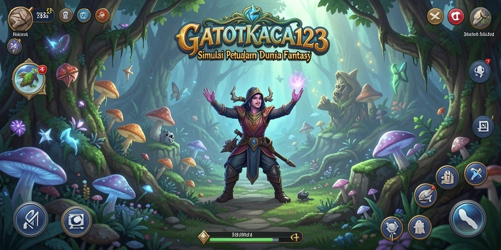 Tampilan gameplay menarik dan interaktif dalam GATOTKACA123.