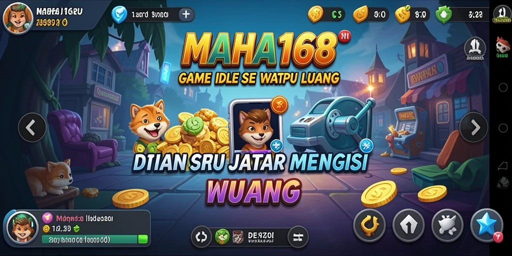 Tampilan gameplay MAHA168 yang seru dan menawan.
