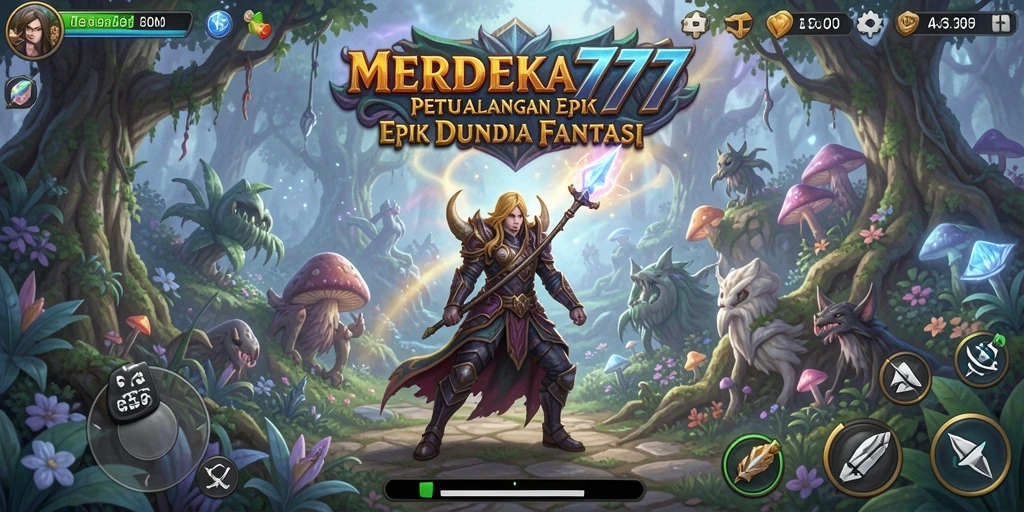 Tampilan gameplay <strong>MERDEKA777</strong> yang menegangkan dan penuh aksi.