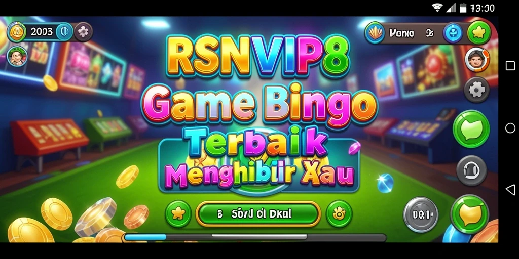Tampilan gameplay seru dari Bingo di RSNVIP8.