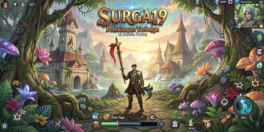 Tampilan luar biasa dari gameplay Open World SURGA19 yang menakjubkan.