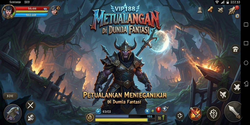 Tampilan gameplay menakjubkan di dunia petualangan VIP188.